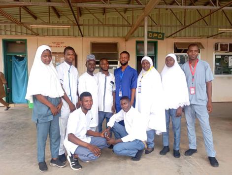 During practical supervision
